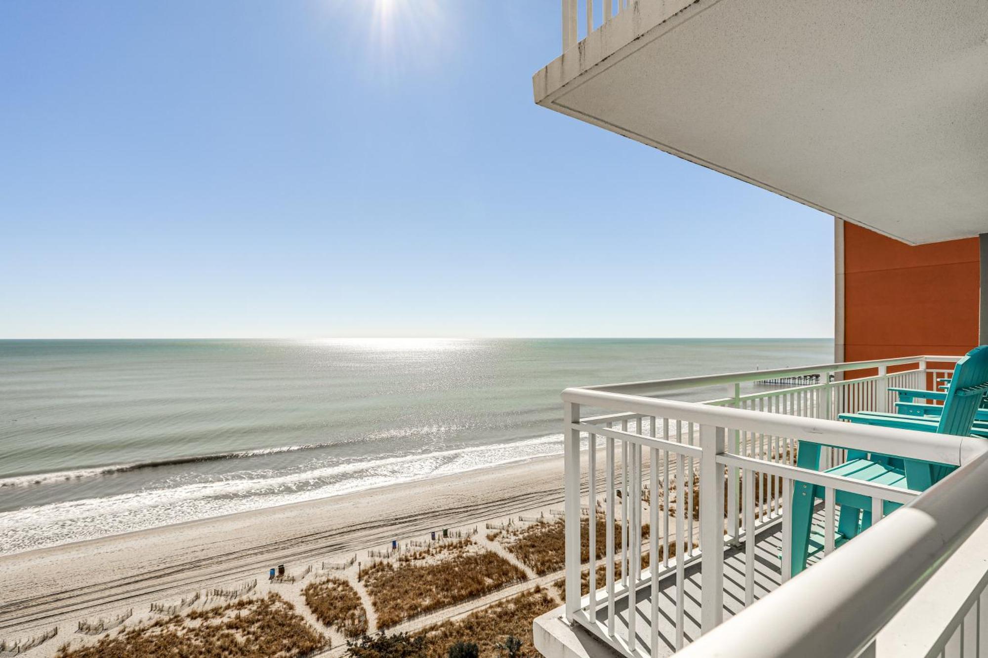 Oceanfront Condo With Huge Balcony Walk To Skywheel 미를 비치 외부 사진